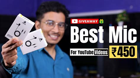 Best Budget Mic For Youtube Video Giveaway Best Mic For Youtube