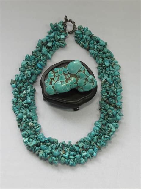 Beaded Turquoise Necklace