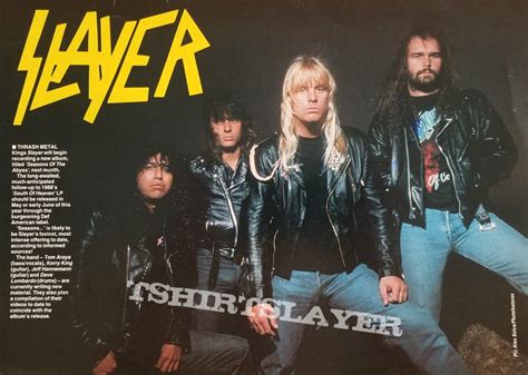 Slayer Seasons In The Abyss Original Promotional Vinyl L P