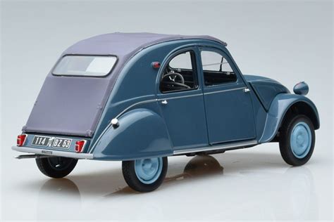 CITROEN 2CV AZL Blau Norev 1 18 1959 Modell NEU Metall