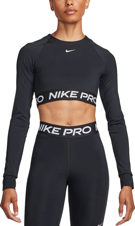 Long Sleeve T Shirt Nike Pro Df 365 Crop Ls