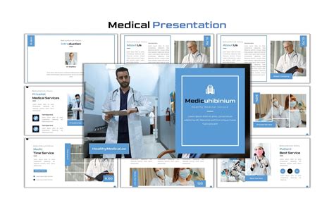 Medicuhibinium Mod Le Powerpoint M Dical Templatemonster