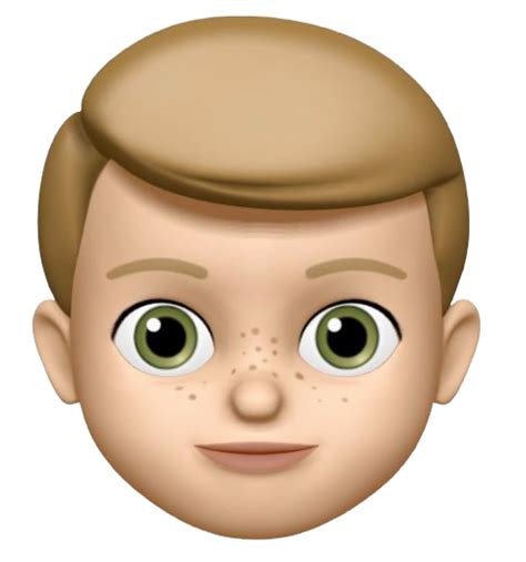 Boy Emoji Avatar Digital Art Playful Representation Cartoon