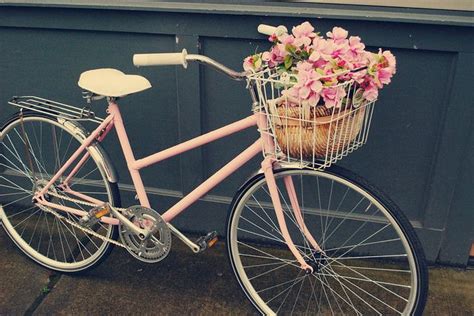 Vintage Pink Bicycle - Stylish and Chic