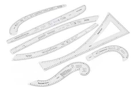 Juego De Piezas De French Curve Ruler Para Coser A Medida Cuotas