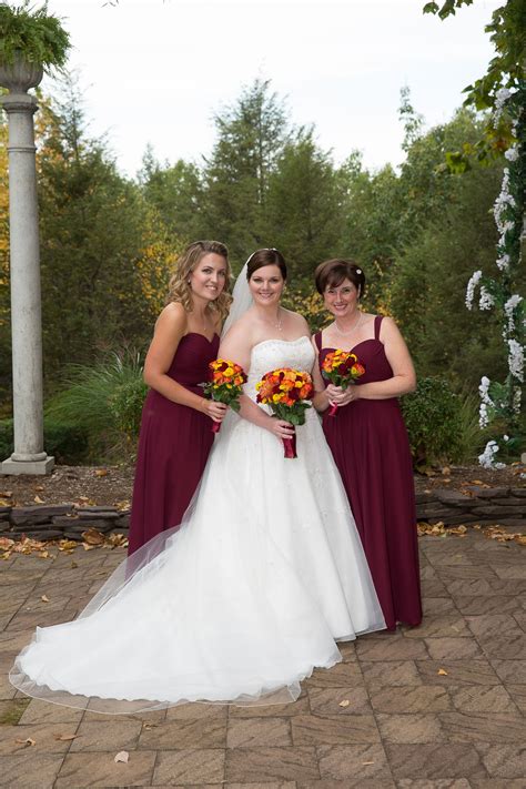 Bride With Matron and Maid of Honor
