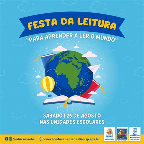 Escolas E Creches Municipais De S O Sebasti O Promovem Festa Da Leitura