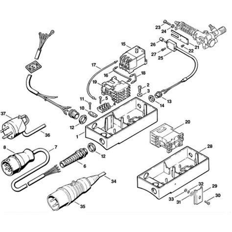 Stihl Re 400 K Pressure Washer Re 400 K Parts Diagram C Switch Re 400k