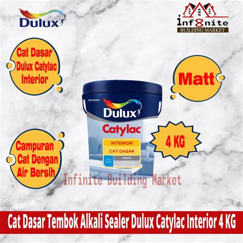 Jual Cat Dasar Dulux Catylac Interior Cat Dasar Tembok Alkali Sealer 4