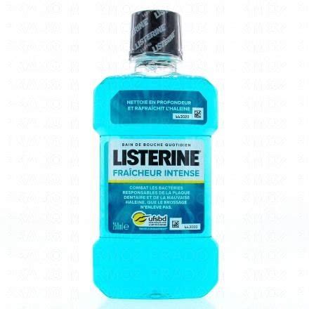 Listerine Bain De Bouche Fraicheur Intense Ml Pharmacie Hakiki