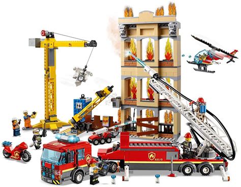 Lego 60216 Lego City Downtown Fire Brigade Πυροσβεστική στο