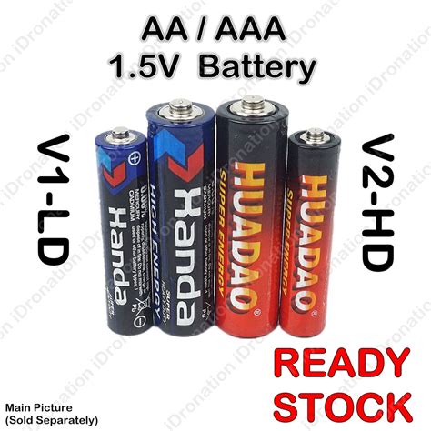 Aa Aaa V Super Heavy Duty Carbon Battery Bateri Aa Aaa Double Triple