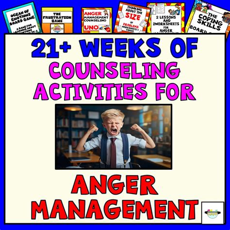 Counseling Tools And Activities For Teaching Students Anger Management