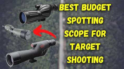 Best Budget Spotting Scope For Target Shooting 2023 Guide YouTube