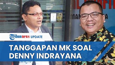 MK Buka Suara Tak Ambil Langkah Apapun Pada Denny Indrayana Soal Isu