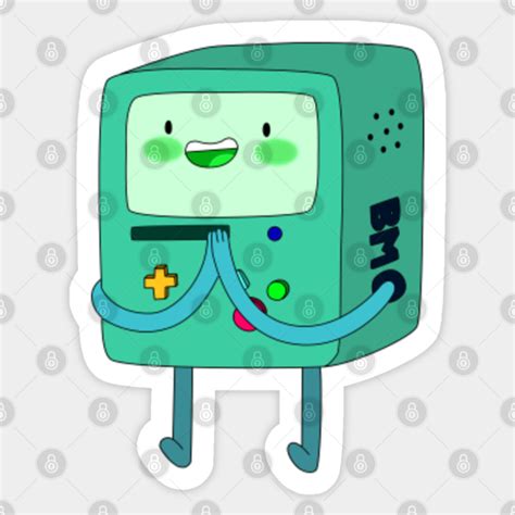 Bmo Adventure Time Bmo Sticker Teepublic