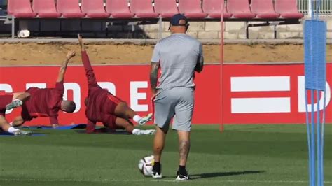 Sampaoli Cuenta Con Gudelj Y Marcao En El Pen Ltimo Entrenamiento Antes