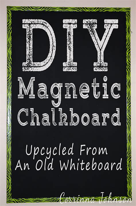 Diy Magnetic Chalkboard Magnetic Chalkboard Diy Whiteboard Chalkboard