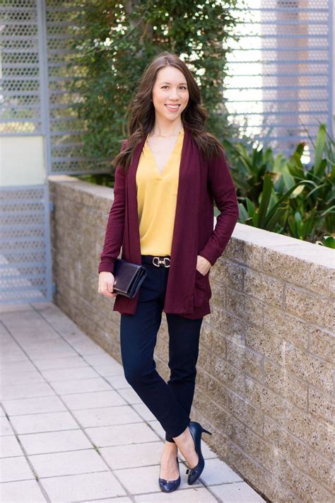 How To Wear Navy And Mustard Yellow Together 9 Tops Cardigans For