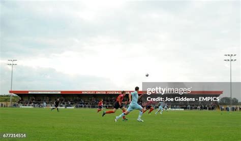 35 General View Of Hinckley United Football Club Stock Photos High Res