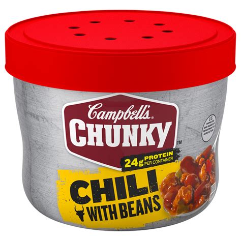 Save On Campbell S Chunky Chili With Beans Microwaveable Order Online