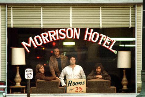 The Doors, Morrison Hotel Album Cover, Los Angeles, 1969