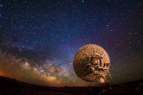 Julio Maiz On Twitter Milky Way Over Vla Radiotelescope In New