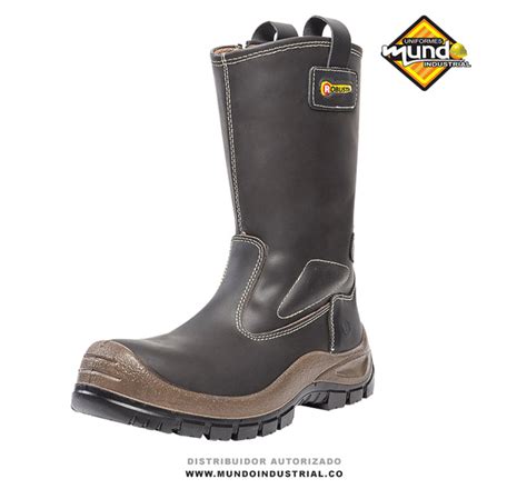 Bota Robusta Soldador Welder Caf Mundo Industrial Epp Uniformes Y