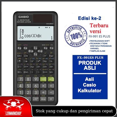 Jual Kalkulator Scientific Casio Ilmiah FX 991EX 991ES Plus Kalkulator