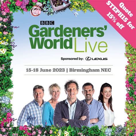 No Dig Talks At BBC Gardeners World Live Stephanie Hafferty