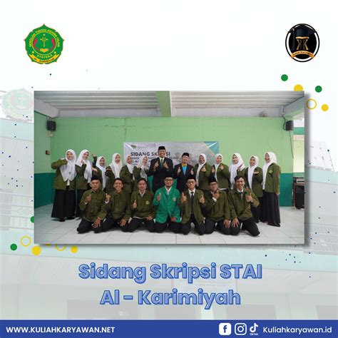 Kampus Kelas Karyawan Terbaik Stai Al Karimiyah Program Kuliah