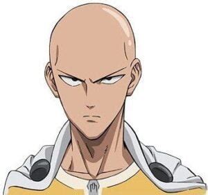 Saitama_serious_face – Xan San Animation Studio