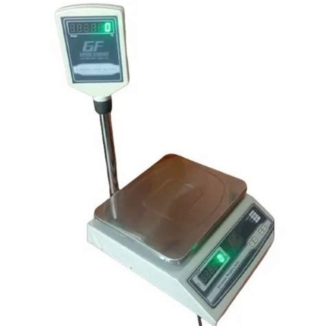 Gf Stainless Steel 30kg Table Top Weighing Scale At Rs 3500 In Ludhiana