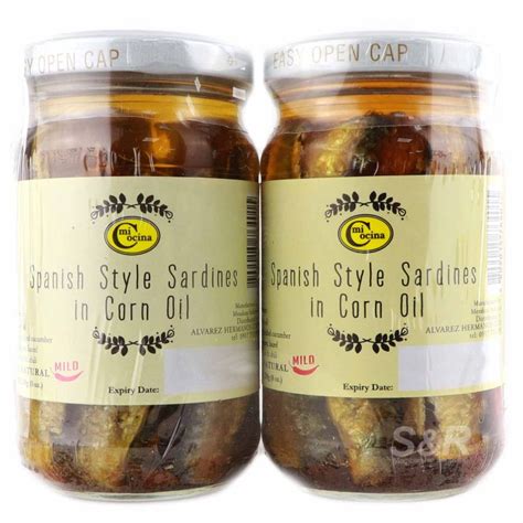 Mi Cocina Spanish Style Sardines In Corn Oil Mild Spicy 2 Jars Lazada PH