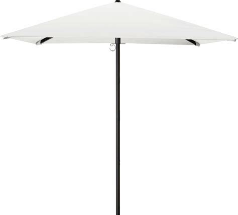 Parasol Klein Centrale Mast Zwart X Canvas Manutti