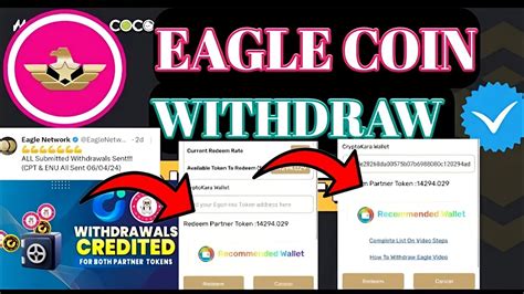 Eagle Coin Withdraw How To Withdraw Eagle Coin New Update Today