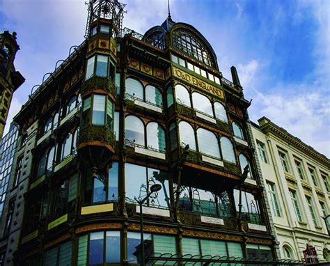 Exploring Brussels An Art Nouveau Building Its A Concert Hall And