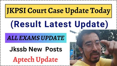 JKPSI Court Case Update Results Latest Update JKSSB New Posts