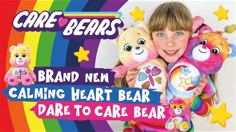 Brand New Care Bears Dare To Care Bear Calming Heart Bear