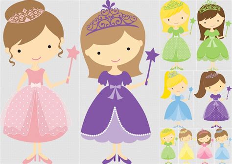 Pretty Princess Clip Art Oh My Fiesta In English