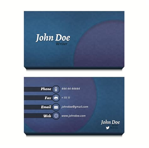 Contact Business Card