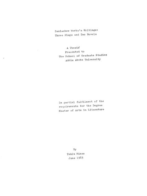 Teklu Minas Pdf