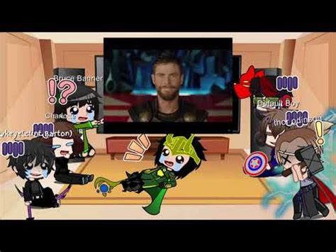 Avengers Loki React To Loki And Some Thor Pt 2 BLOOPERS YouTube