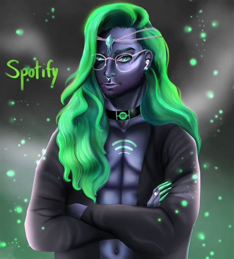 Spotify Character By Tr3yart On Deviantart