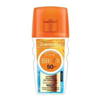Bielenda Bikini nawilżające mleczko do opalania SPF 50 125 ml