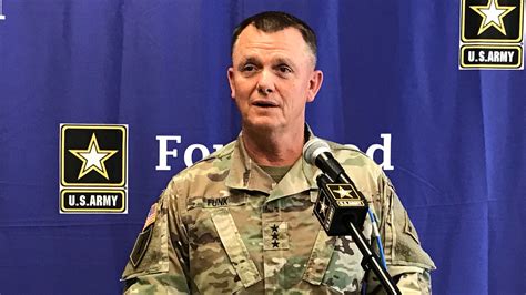 Fort Hood Commander Gen Funk Says Farewell To Central Texas