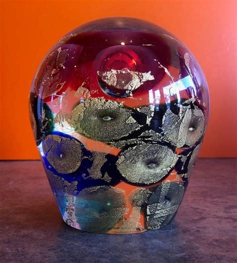 Sommerso Sculpture Paperweight By Murano Glass For Sale At 1stdibs