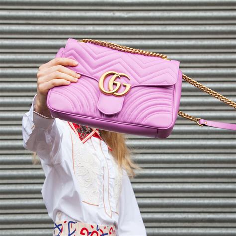 Gucci Pink Marmont Bag Guccihandbags