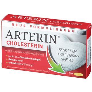 Arterin Cholesterin St Shop Apotheke