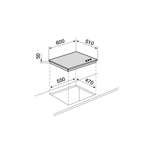 Table De Cuisson Airlux Gaz En Verre Cm Av Hbk